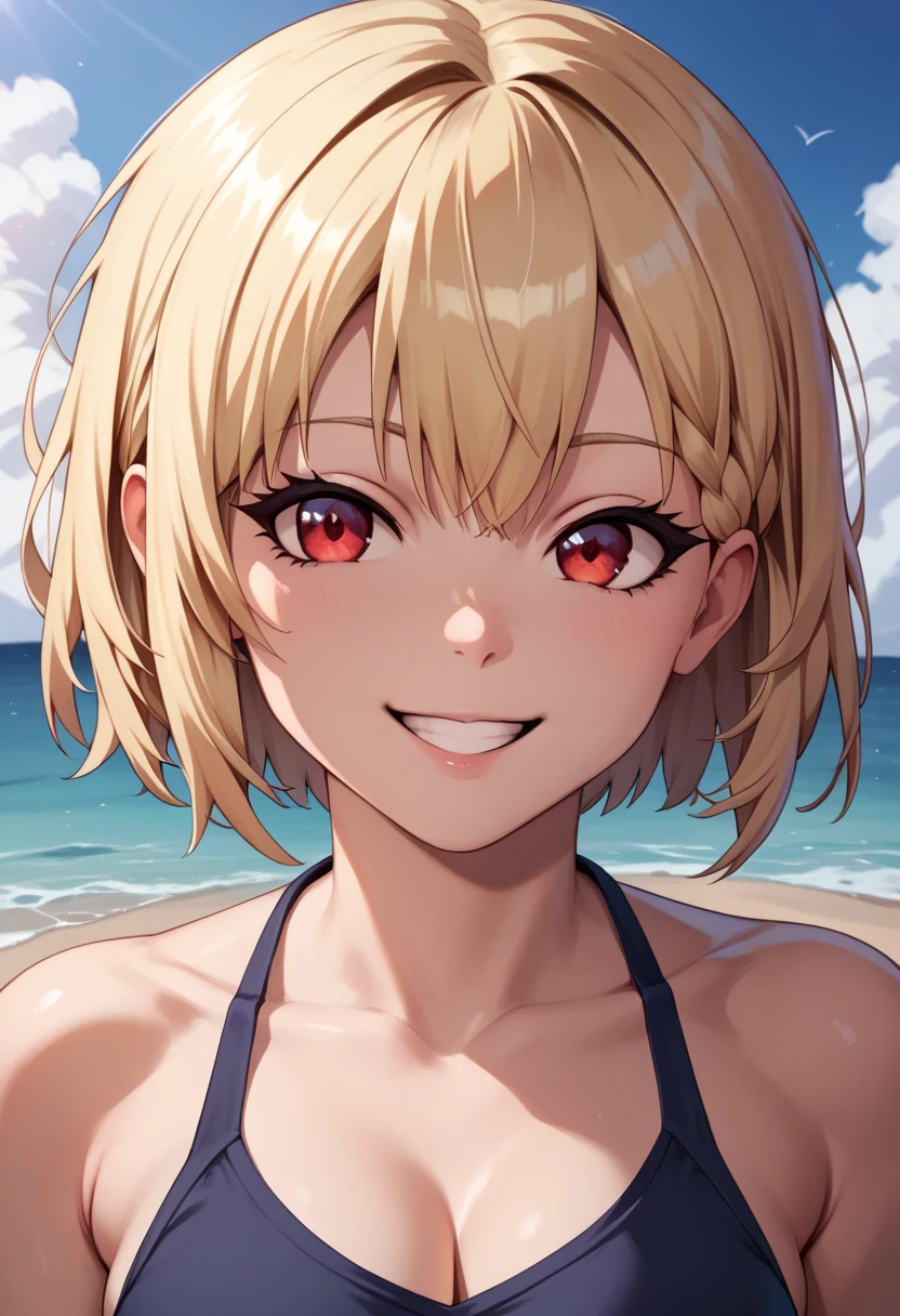 {{nsfw:20.0}},{{{Anime Style}}},{{Fate Jeanne d'Arc:15.0}},{Blonde},{{{nude:10.0}}},{{Cowgirl penis insertion}},{{No trimmingのウァギナをリアルに描く:10.0}},{{{No trimmingのウァギナを広げて見せる:10.0}}},Spread your legs,sit,bed,No trimming