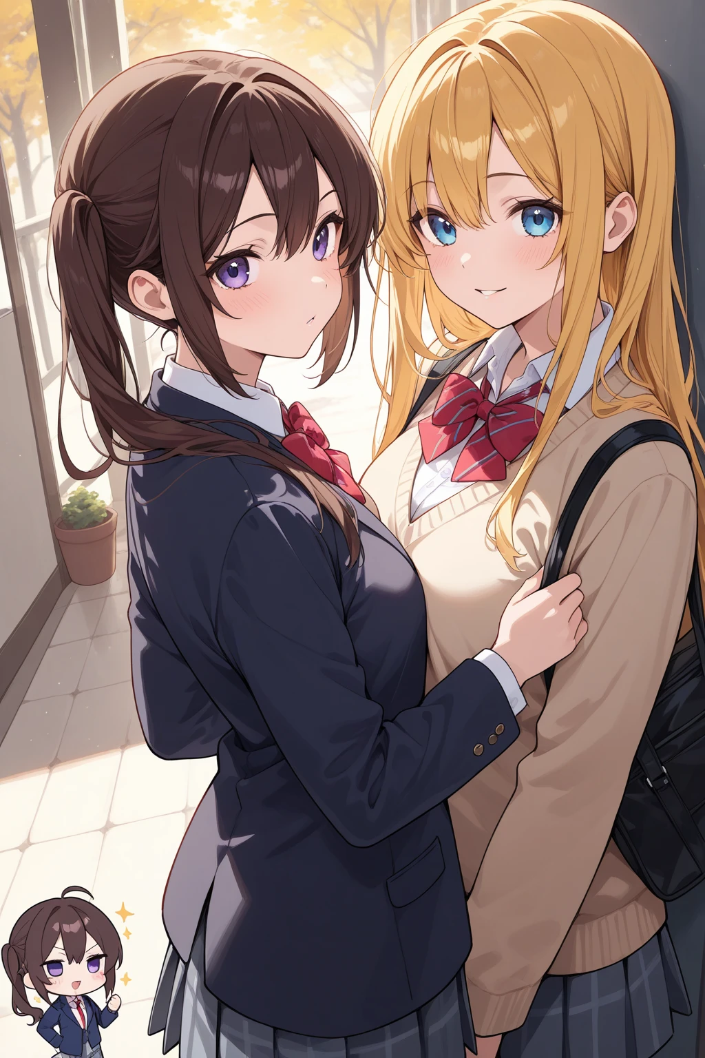 missionary position vaginal sex,(((having vaginal sex))), (((two girls))),delicate and cute girls with brown hair,((office workers)),、16years、Super8K Ultra High Definition、Delicate texture、 Medium Hair、flat chest、(((navy mini skirt)))、(((Wear a navy formal jacket over a collared shirt)))、black stockings、,Plain clothes,spreading her legs,exposed panties,nsfw,middle breast,in office,lying down on the desk,spreading legs open wide with knees bent,creating the shape of the letter M,(((detailed race white panties))),Two 16 year old girls hugging、The lower part of the chest is emphasized and exposed..、The breasts are wet with milk、、zoom、Glowing Skin 5.your breasts will grow、Realistically(((.two 14-year-old girls lying ))、(((two 14-year-old girls grab each other'Chest seen from behind)))、(Hold me close to your heart)、your breasts will grow、Wear a T-shirt.Wearing pink panties、(two Striking a sexy pose),?????,????? insert