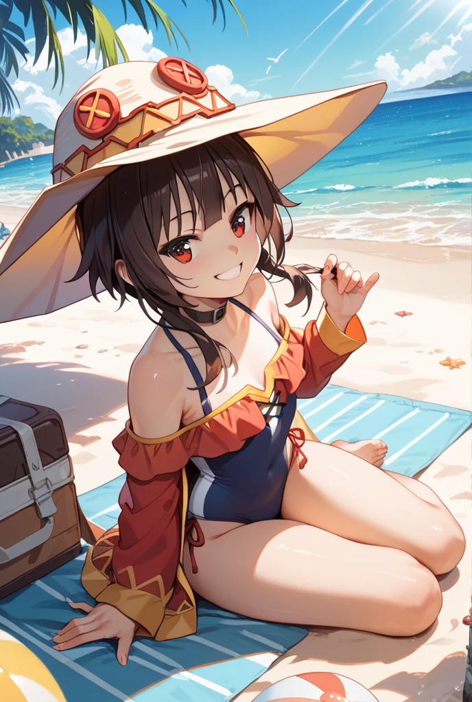 megumin from konosuba in bikini
