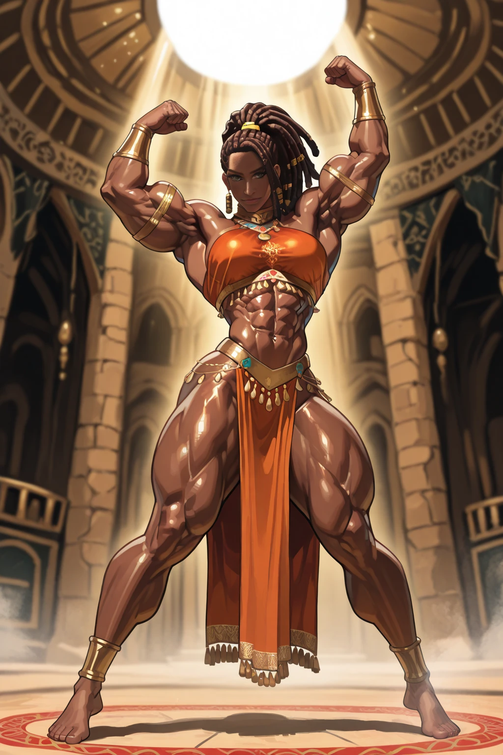 anthro female jackal, black fur head, anubis, high detail and high resolution, lustful face, by honovy, muffled light, digital media (artwork), slight noise, art by honovy, large chest, fur skin,
 feet fetish, random pose, posing, feet,