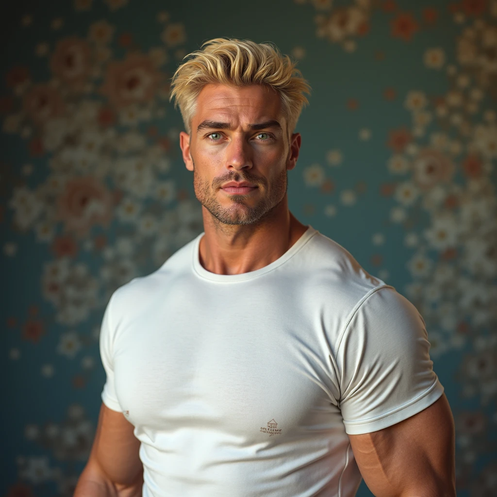 (perfect face men) (real perfect natural blue eyes,men) (natural blonde hair men)