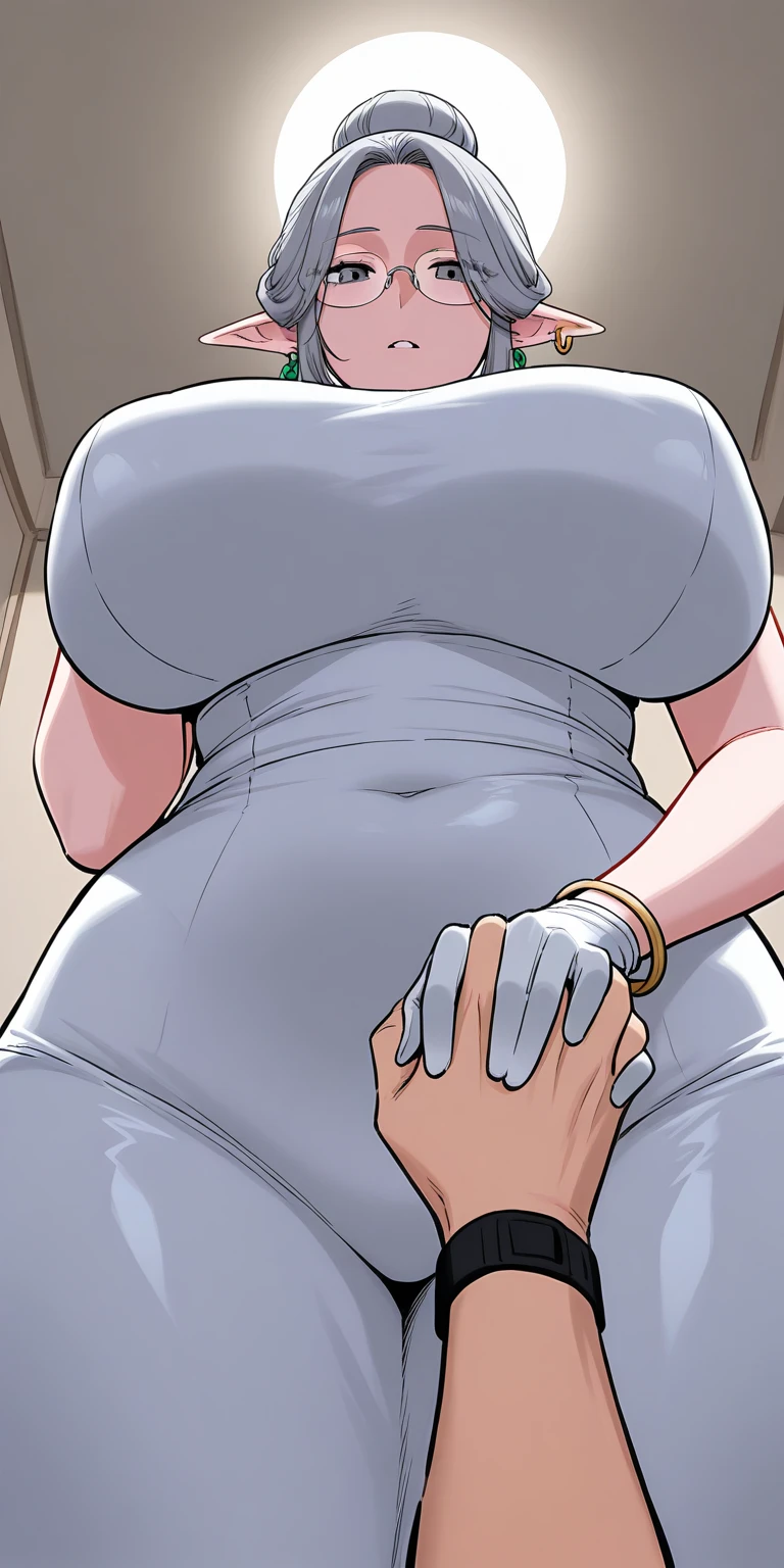 masterpiece, highest quality, High resolution, 1girl, 1boy, ((the man is white eyes, skinhead, middle age, huge penis)), hetero, sexual intercourse, Pornographic image, short hair, etsukoto, brown eyes, fine grain, fine grain, (((Thick thighs, Plump thighs, Voluptuous thighs, Thighs are enough))), Big and ample breasts, Cleavage, Huge long breasts, Naughty big,((Big breasts are important))、((Naughty thighs)), L Cup, (thin:1.4),(Tight waist:1.4), (completely nude:1.4), ahegao, torogao, open mouth, looking away, white panties, (((Simple Background))), ((Wide Hips)), Shiny, Oily skin, Mature mother, Calf, Seductive mature woman, Perfect body, Plus Size Model, etsukoto, blush, clavicle, retro artstyle, 1990s (style), (((vaginal sex, ))), from side, ((((nsfw)))),