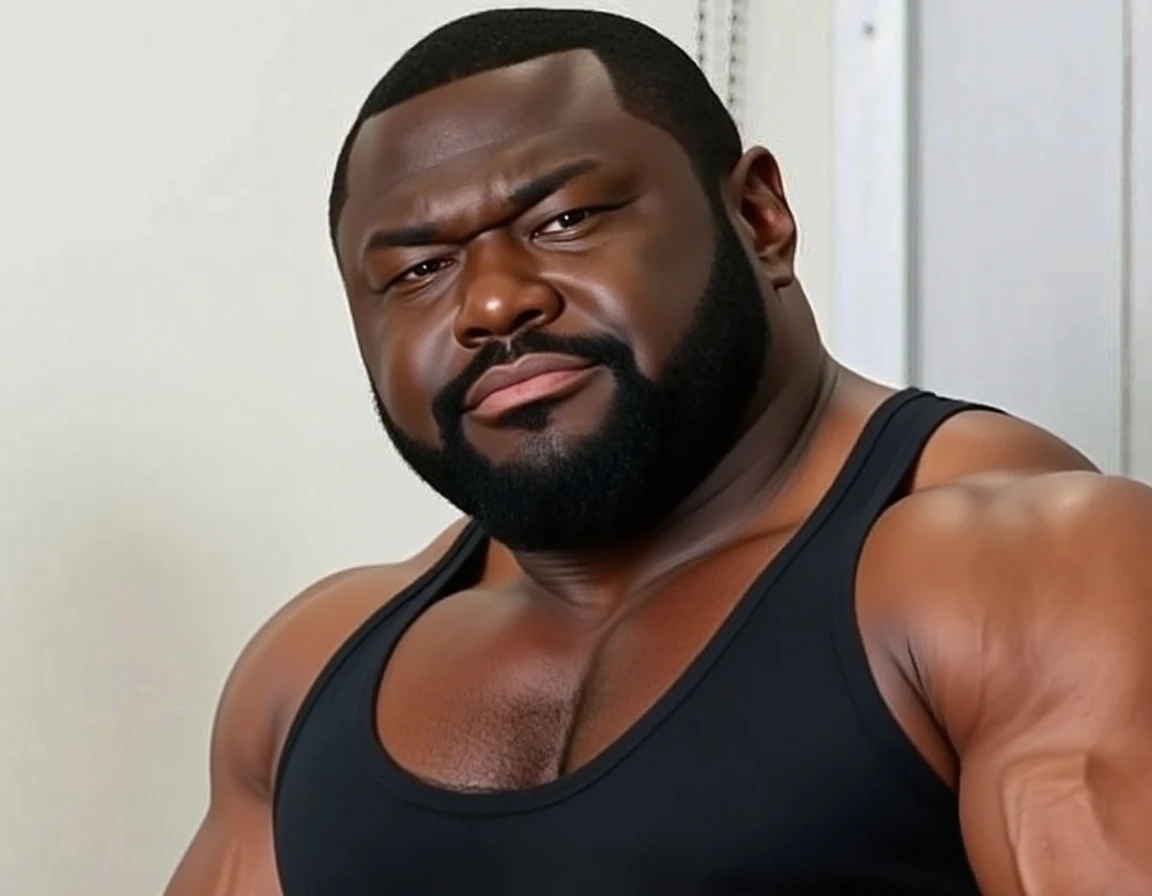 A tall, stocky+fat, plumpy, pro-wrestling,slightly hairy, 21-year-old Japanese male, college student, thick arms and legs, shaved head, broken jaw, shaven face, detailed eyes, fine eyebrows, standing , full body , toe, (best quality,4k,8k,highres,masterpiece:1.2),ultra-detailed,(realistic,photorealistic,photo-realistic:1.37),portrait,concept art,dramatic lighting,cinematic,vibrant colors,chiaroscuro