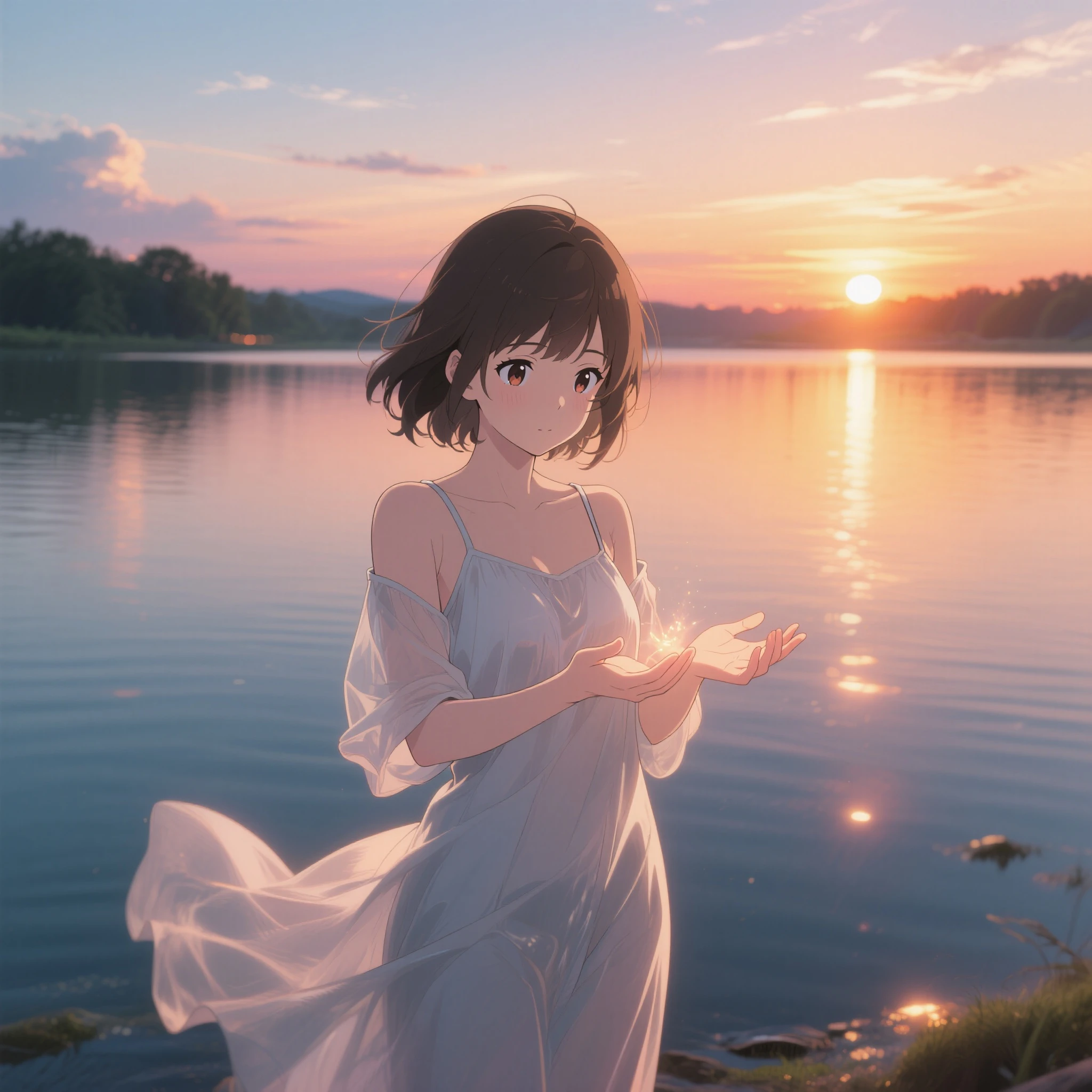 Summer, Makoto Shinkai's concept art, tumblr, magic realism, beautiful anime scenes, beautiful skies. by makoto shinkai, ( ( makoto shinkai ) ), anime background art, anime backgrounds, Makoto Shinkai's style, anime movie backgrounds, galaxy express, no humans. --v6