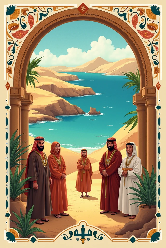 I want to imagine each Arab country as a symbol.