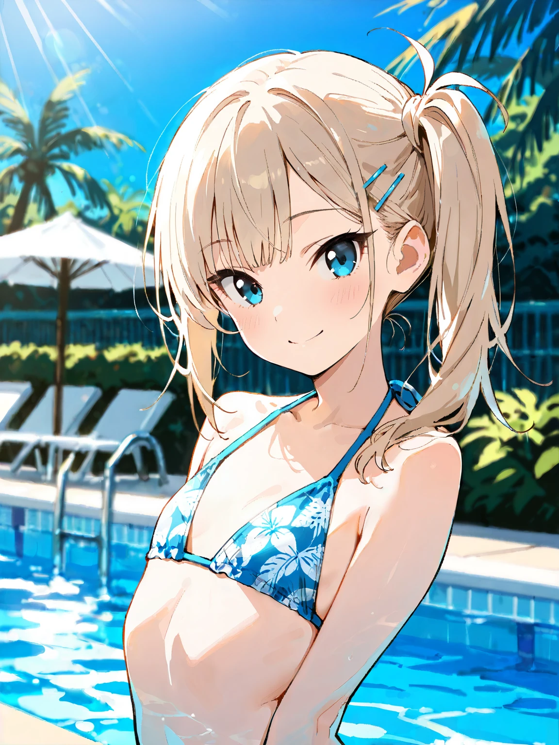 mahiru shiina、bikini、alone、Big Breasts、long hair