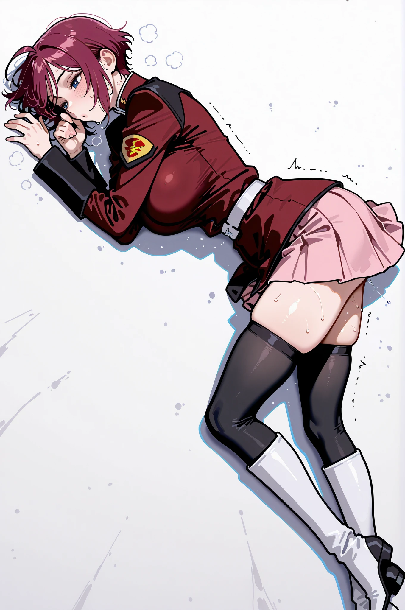 score_9, score_8_up, score_7_up, score_6_up, score_5_up, score_4_up,(best quality, masterpiece, high resolution:1.2),(1girl,mikasa ackerman, shingeki no kyojin),necktie, embarrassed,cute face,shy, fine detailed face, petite, soft, blush,realistic skin texture, pussy,perfect body,short hair,black hair color,steam,elegant,partially sumberged,in lake,on back,arms spread, passionate,wet,chilled,sleepy,dreamy,expressive eyes,
gloomy, muted colors,(dark fantasy,gothic art,red color guide:1.3), horror \(theme\), unsettling ,absurdes,surreal,impressionism, mysterious,( night:1.2),reflections,foggy, magnificent, detailed, professional work, poignant atmosphere, absolutely outstanding,realistic, detailed,illustration,painted in high resolution,artistic,erotic,award-winning concept art,abycrimviso,nsfw,uncensored,suspenseful,hauntingly captivating,zoomed,dramatic
<lora:xl_more_art-full_v1:0.2>
<lora:abycrimviso:0.95>