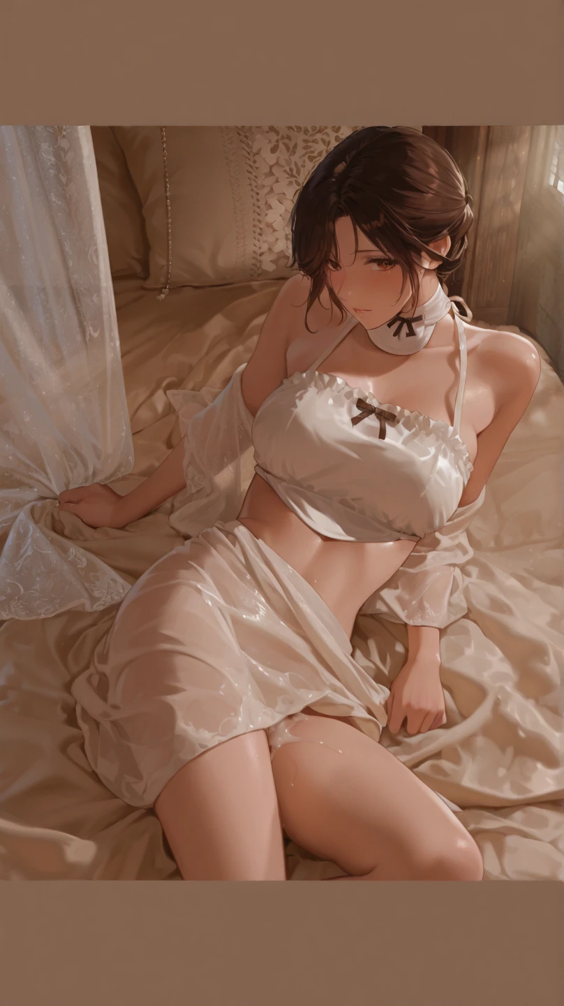 offcial art, Masterpiece European female face, Short hair, pale brown hair, Brown eyes , Flower garden , (tmasterpiece、top-quality、A high resolution: 1.4),8K, Painting of a woman with short light brown hair, anime art nouveau, highly detailed exquisite fanart, Anime fantasy illustration, clean and meticulous anime art, detailed anime art, Sharp focus, Delicate and beautiful hair,Eyes and face, hentail realism, ultra - detailed, a beauty girl, Sunlight, full bodyesbian,,fullnude, fullnude,fullnude,with her mouth open(scream,Pampering),scissor hands,open waist,show legs,cropped shoulders,Exposing female genital organs,Lie down,close-up all over the body,perspire,Be red in the face,pink areolae,Exposing female genital organs,Get wet all over your body,sitted,Spread your legs ,Show,an female genital organs,urinating(Spray pee),(Self-comfort,masturbation),(From the female genital organs,Shedding of urine,semi transparent,the milky,Love liquid),Lie down in bed,On sheets,soggy(Urine,Love liquid),Damp condoms(Wet pubic hair), There are plenty of condoms,There are plenty of birth control pills,The overall look is very erotic。(Hand optimization),(Details are strengthened),(High Picture Quality)
Steam comes out of the female genital organs, Urine stains on female genital organs, Stand with your legs spread, polution, Be patient to pee, Beautiful eyes, Depth of field, High-definition CG unity 8K wallpapers, Masterpiece, Detailed background, Dramatic angle, dramatic pose, Fluttering hair, {{{full bodyesbian}}, Perfect detail, Realistic skin texture, cleavage, Realistic details to face, Crotch urine, crotch cleft, Crotch muscles, Wet crotch, Pee, crotch cleft, Wet crotch, The erection,