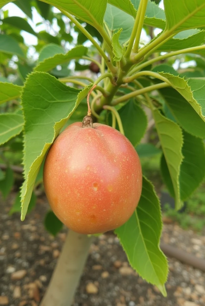 Close-up of pests on apricot tree