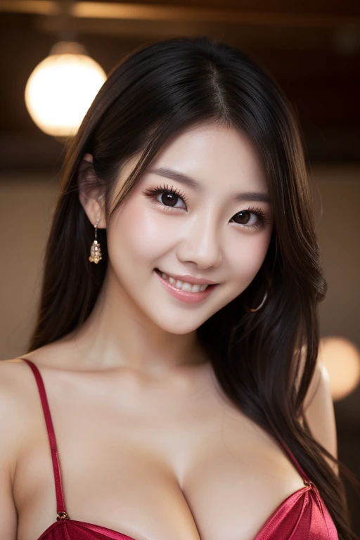 best quality, 4K, 8K, Masterpiece:1.2, Very detailed, realistic.:1.37, Portrait,
1 thai cute girl. 22 years old.
,she looks like Idol
,Beautifully detailed eyes, Beautifully detailed lips, perceptive eyes, black hair,thin, pure and simple, calm expression,
She smiled brightly and cheerfully without parting her lips,
, Bedroom background, bright lights, wear wet white shirt not buttoned, Not wearing a bra
1 Thai Girl, She smiled brightly,
Very Detailed, Dynamic Post, Dynamic angle, Cowboy Shot,