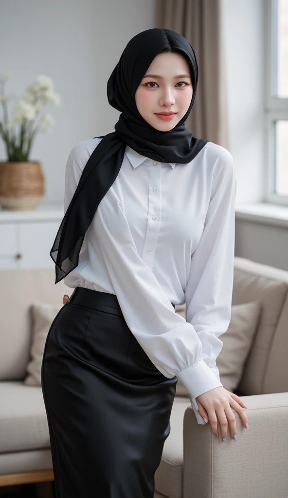 Hijab big breast realistic