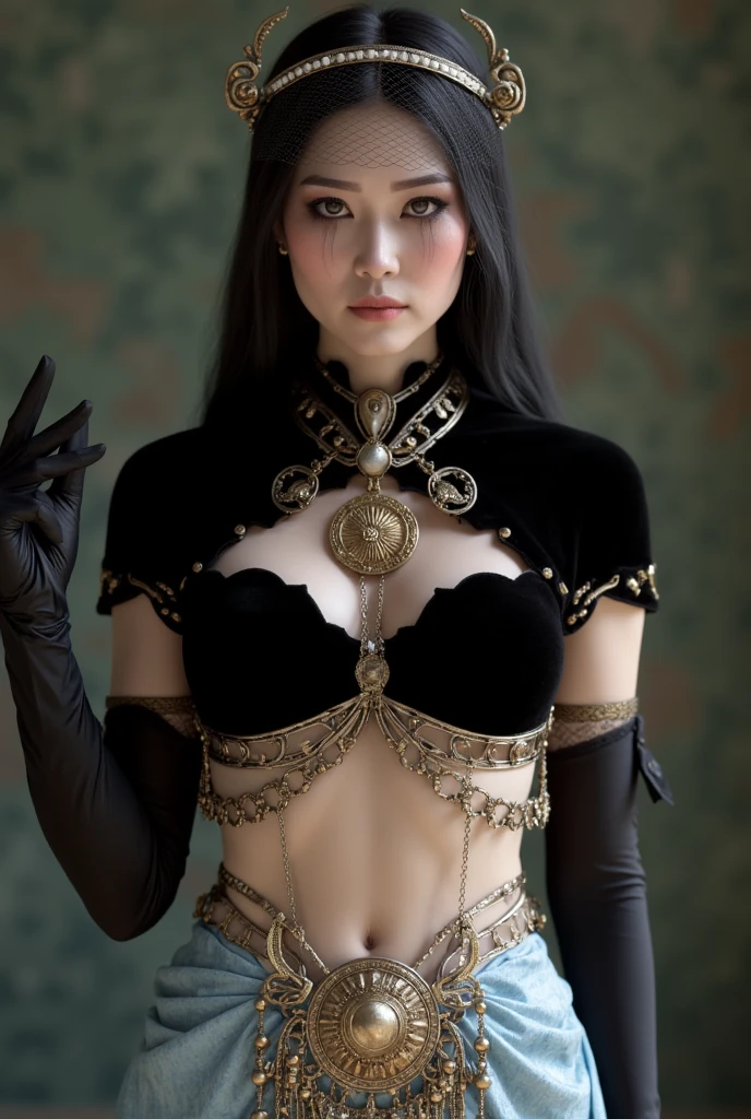 RAW dark photo, beautiful Vampire with long face in ((highly intricate black detailed lace robe and ((red and golden and silver inserts)))), wearing ((highly intricate detailed black heavy metal lingerie armor with diamonds and ruby)), (in dark Gothic castle )++, ((blood runs down on the chest and tits)) , the goddess of pain and blood and sex, heros of might and necropolis town, (((drinking blood from detailed cup holy grail))), full lips, ((blood dropping from lips))++, high resolution, bimbo, (huge tits)++, detailed, intricate dress, sharp resolution, bokeh, (high detailed skin:1.2), 8k uhd, dslr, dark soft lighting from candles, high quality, film grain, Fujifilm XT3