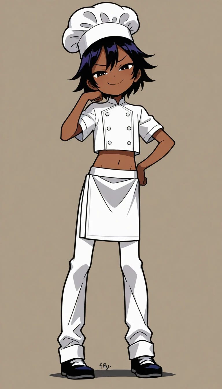 1 girl with curly hair of medium size, brown hair color, honey eye color with 2 moles on the right side of her face and white skin color, wearing a uniform with a white shirt, dark blue pants with a white line on the pants, clothes with blood holding an ax in his hand, 1 with medium straight hair, brown color, dark brown eyes and white skin color, uniform with a white shirt with dark blue pants with a line on the pants with blood on the clothes holding a broom, 1 other girl with short brown hair, brown eyes and white skin color, uniform, white shirt with dark blue pants with a white line and blood, holding a broom, 1 boy with short brown hair and dark brown eyes wearing a white shirt with dark blue pants full of blood holding a baseball bat and his skin color is brown, all of them with a somewhat sad face, all of them with their entire body facing forward, looking at the camera, the scene behind them was a school in front with some zombies, the lighting is a little dark but you can see everything