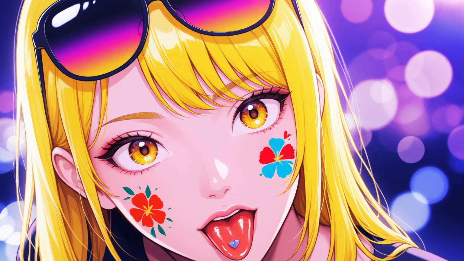Highest quality, masterpiece, High resolution, one person in, 1 female、One girl, 一人in,One girl, lillia, One Girl、Pink long hair、blue eyes、White dress with black lace、large pink ribbon on the chest、 jewelry, earings, black drooping eyes, smile, Broke up_front 髪, 1 Girl,seethrough Very small and thin turquoise blue bikkini underwear, tits, Very small breasts, looking for_in_Audience, Swimwear, blush, Outdoor, Wet, Beach, upper_body, necklace, Ocean,  on very small Swimwear、Big camel toe, showing , armpit hair, Spread your legs, showing pussy,