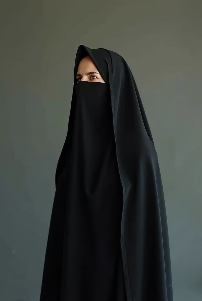 Generate pictures of hijabi girl wearing burqa
