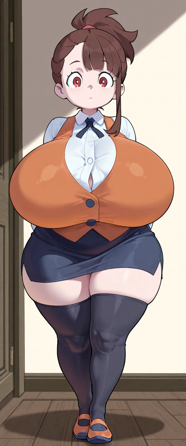 okumura haru,1girl,solo,Super huge breasts,looking at viewer,near
