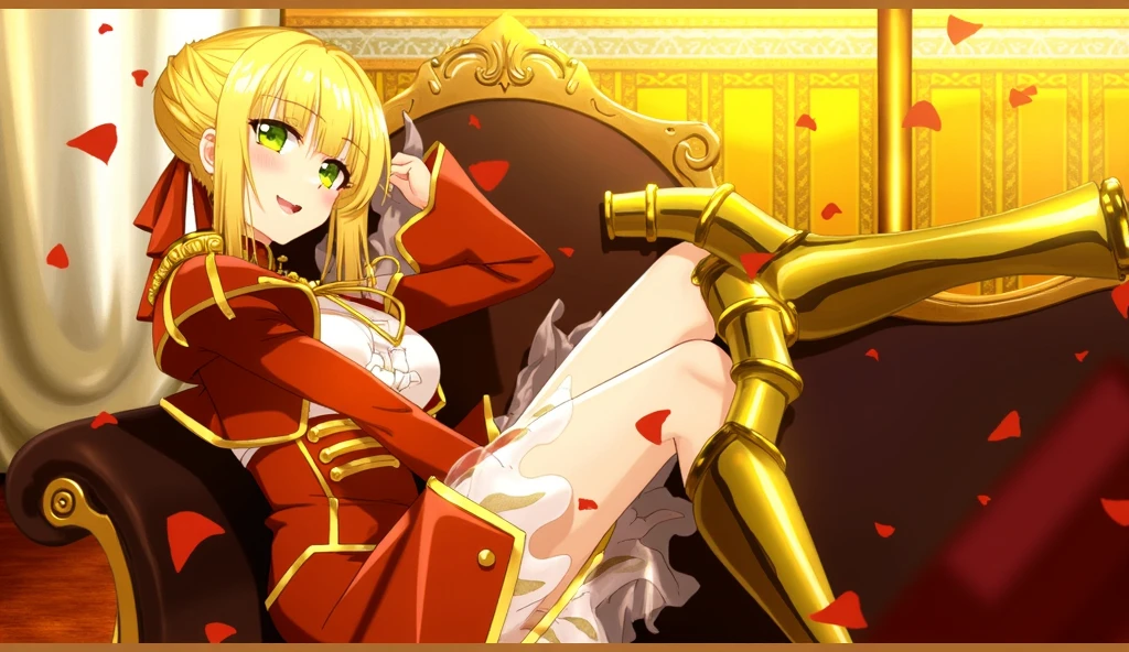 1girl, solo, mordred \(fate\), ponytail, green eyes, braid, smug, full body, full knight armor, silver armor, mordred armor, fate apocrypha, red edges, tavern, table, sitting in chair, crossed legs, no errors, well detailed, extremely well done