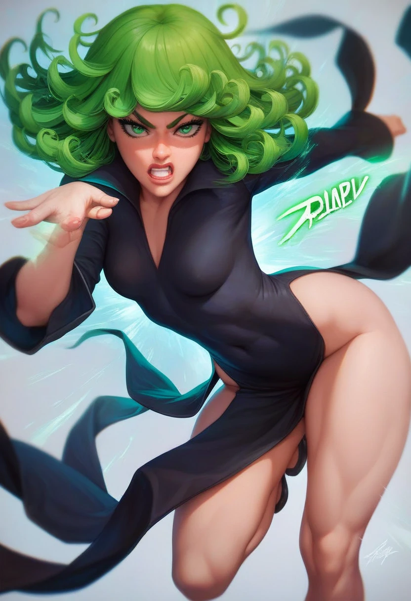 (La mejor calidad, 8k, 12), 1  chica, Tatsumaki, Pelo corto, cabello verde, tiny breast, El cuerpo perfecto, Cara ultra detallada, Labios detallados, ojos delgados, vestido negro, Standingn, tentador, excitado, areolas convexas, en celo, Milf, vapor, sexo, tembloroso, , Mirando hacia arriba, desde directamente arriba, Ahegao, espermatozoides en la cara, Wet,(Portada de la revista:1.8)、((desde abajo:1.2))、(Ponte en cuclillas y muestra tu entrepierna)、(dynamic pose:1.1), Pretty 1girl, highest qualityr、The Ultra-High Definition、high resolusion、extremadamente detalles CG、Fondos de pantalla de la unidad 8k、17 year old、hermosos ojos detallados,Pelo de coleta、(((enfermera, Enfermera negra, Gorra de enfermera, desgaste negro, Legwear negro, Guantes negros de codo、Purple satin panties、 Good purple satin、Microfalda negra)))、(un cuerpo mojado:1.4)、(cuerpo brillante,:1.6)、 sonrojarse, sudar,be shy、(Ahegao:1.5)、(Saca la lengua y babea)、rubor rojo、lleno de timidez,(nsfw)