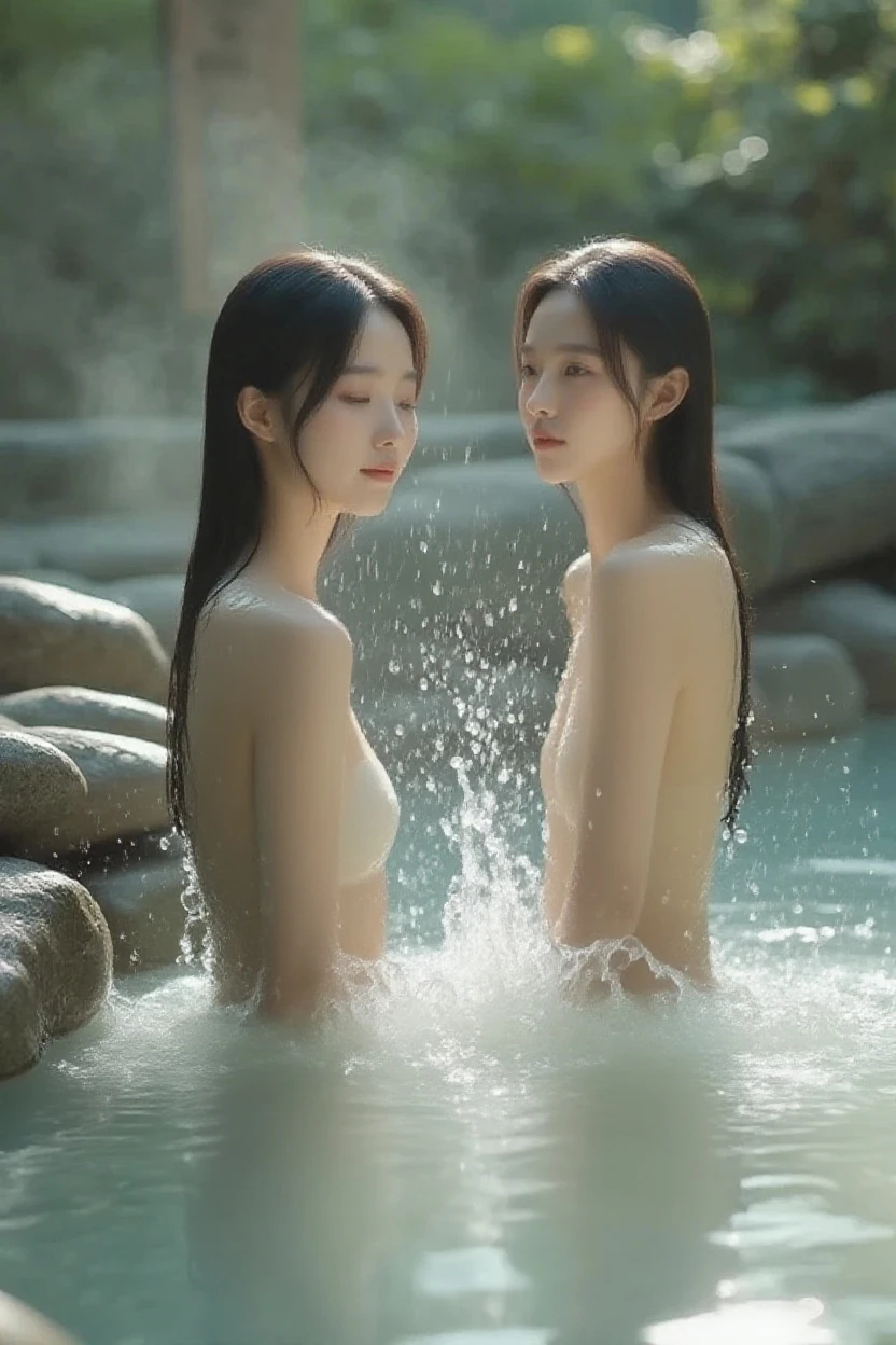 Onsen Girls、nude、pubic hair
