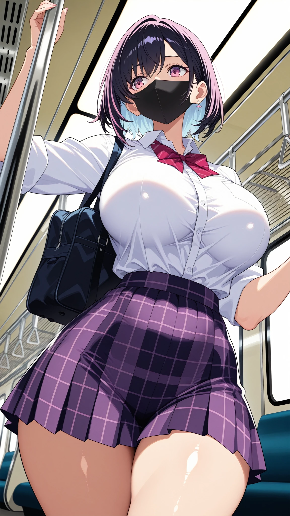 Very detailed, Sexy Body, Big Breasts, attractive appearance、sexual expression,Ahegao、Wet Panties、Love juice dripping from a wet pussy、Taunt、Obscene、climax、masturbation behavior、blush、Standing position、Standing at the train entrance、Wear a white shirt、No bra、Taunt a man、Captivating look、Shy woman、shame、Love juice stain on pants、Women who get excited when their bodies are seen、Women who like to have their bodies seen、Naughty look、Masturbating on the train、Wearing a suit、Glasses、Wet Panties、Tight Skirt、Garter Stockings、office lady、Intelligent woman、In the supermarket、Woman shopping、In front of the shelf、Exhibitionism、Supermarkets open