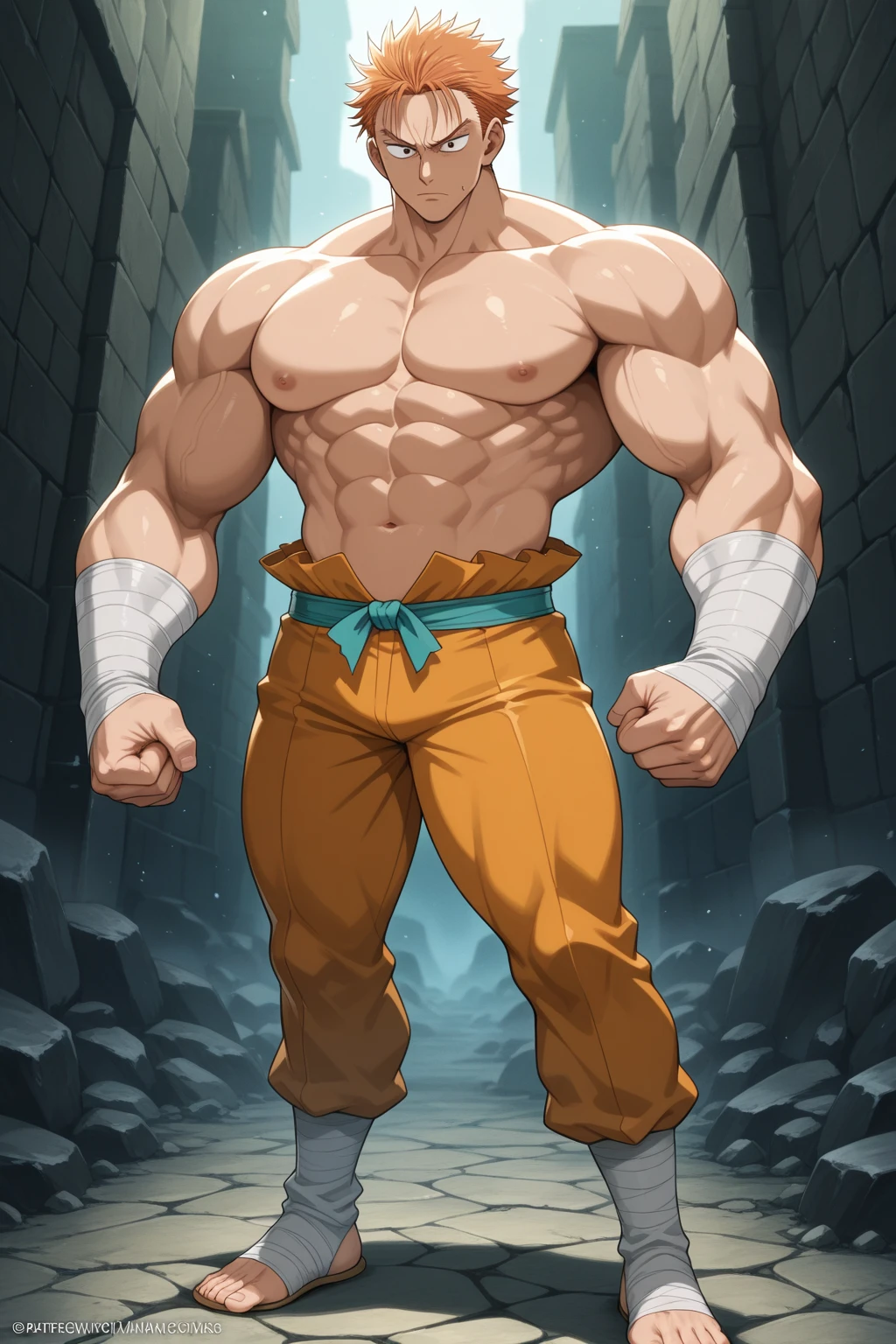 Goku and Saitama