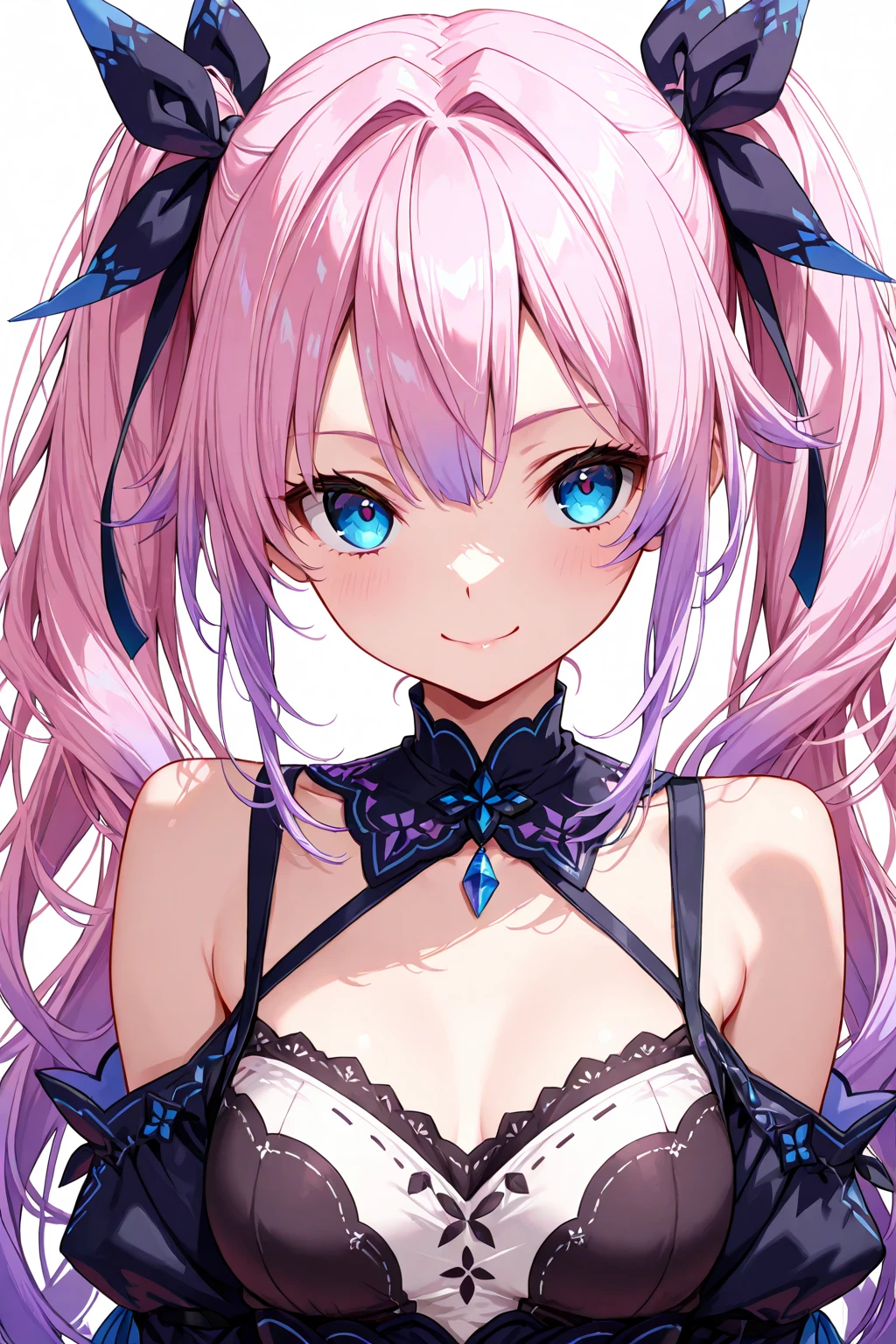 (masterpiece, best quality), best resolution, (2heads:1.5), 1girl, kokomi character, two-headed girl with((30year old, two heads, two heads are positioned next to each other, fused necks, necks positioned next to each other on one chest, extremely long pink hair, facing the viewer, tattered clothing, white tube top, Black short-sleeved hoodie, White pants, Best Bust, Bust 85, extremely long black hair on both heads, pink and purple eyes, open chest wide, Happiness, Sweating, Chain Accessories, During the dance、お腹に♡のペイント))hiquality, visualart,