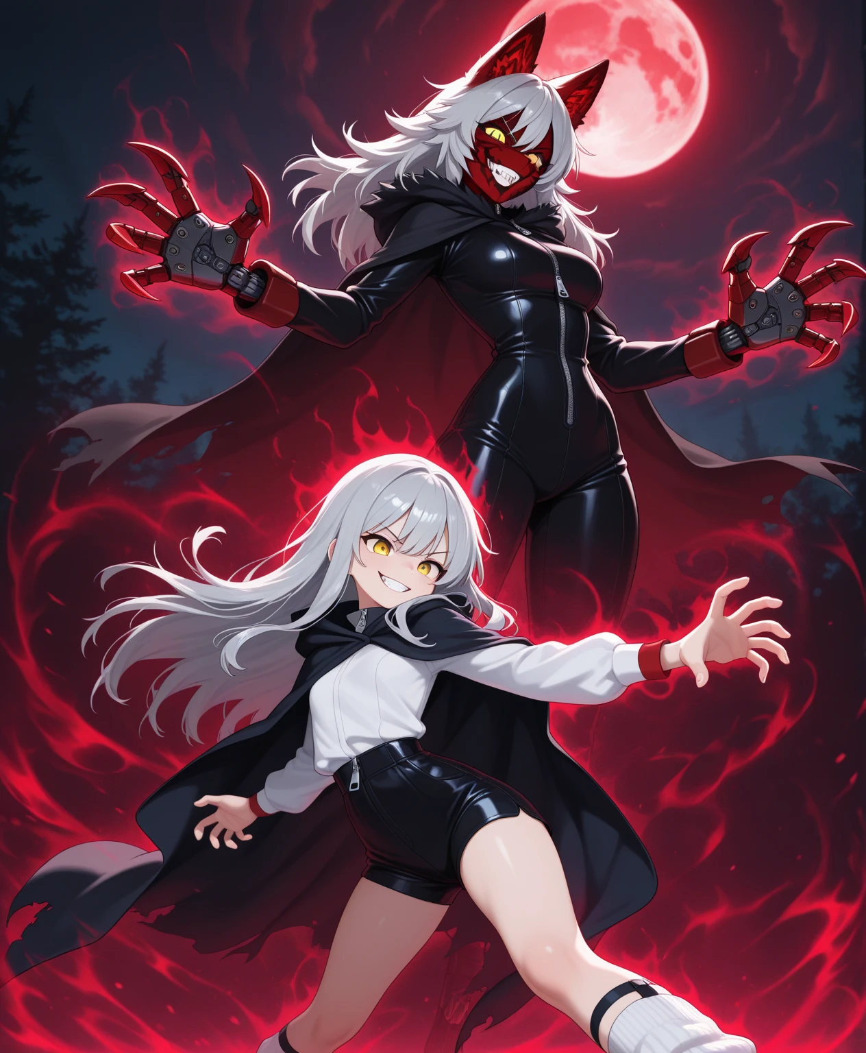 {man|woman|oldman|girl} hero ((scary look, dynamic pose)), full body,
drawn by Shiro Amano