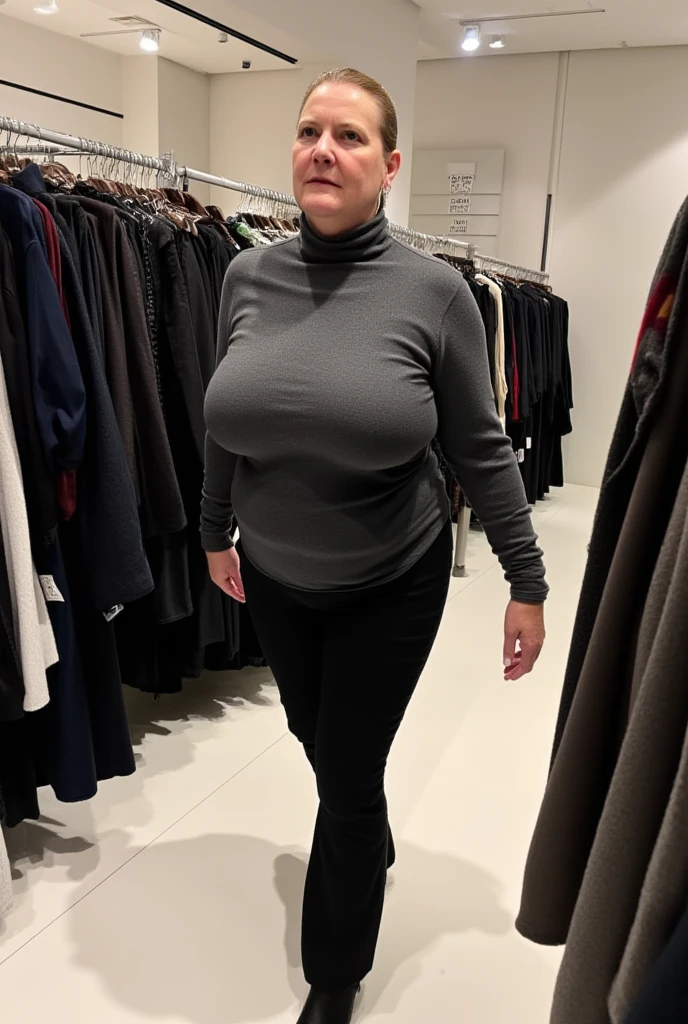 (Tabletop, 最high quality), Japanese、52 最high quality, 8K, Masseter muscle area, high quality, High resolution, Japanese, Age: 65, Middle-aged mature woman, (Esbian all over), Small face, wrinkled face, Deep wrinkles at the corners of the eyes, Big Nose, Large, narrow eyes, beige colorの補正下着を着用, Super big , Huge Ass, Thick thighs, Thick upper arms, Belly fat, Large areola, big protruding nipples, Place your arms in front of your thighs, ((Highly detailed and realistic facial wrinkles)), (Highly detailed eyes), (Thick lips), ((Look at the audience)), Chubby body type, Beautifully styled hair, Big cleavage, large bulging nipples, Bedtime, No makeup age、 (Wrinkles around the eyes:1.2), Nasolabial folds、beige color, Knitted maxi dress、Wavy brown hair, Big, gorgeous eyes, Big and ample breasts、Large protruding breasts、Chubby body type, Belly bulge、(Hotel room), Full Body