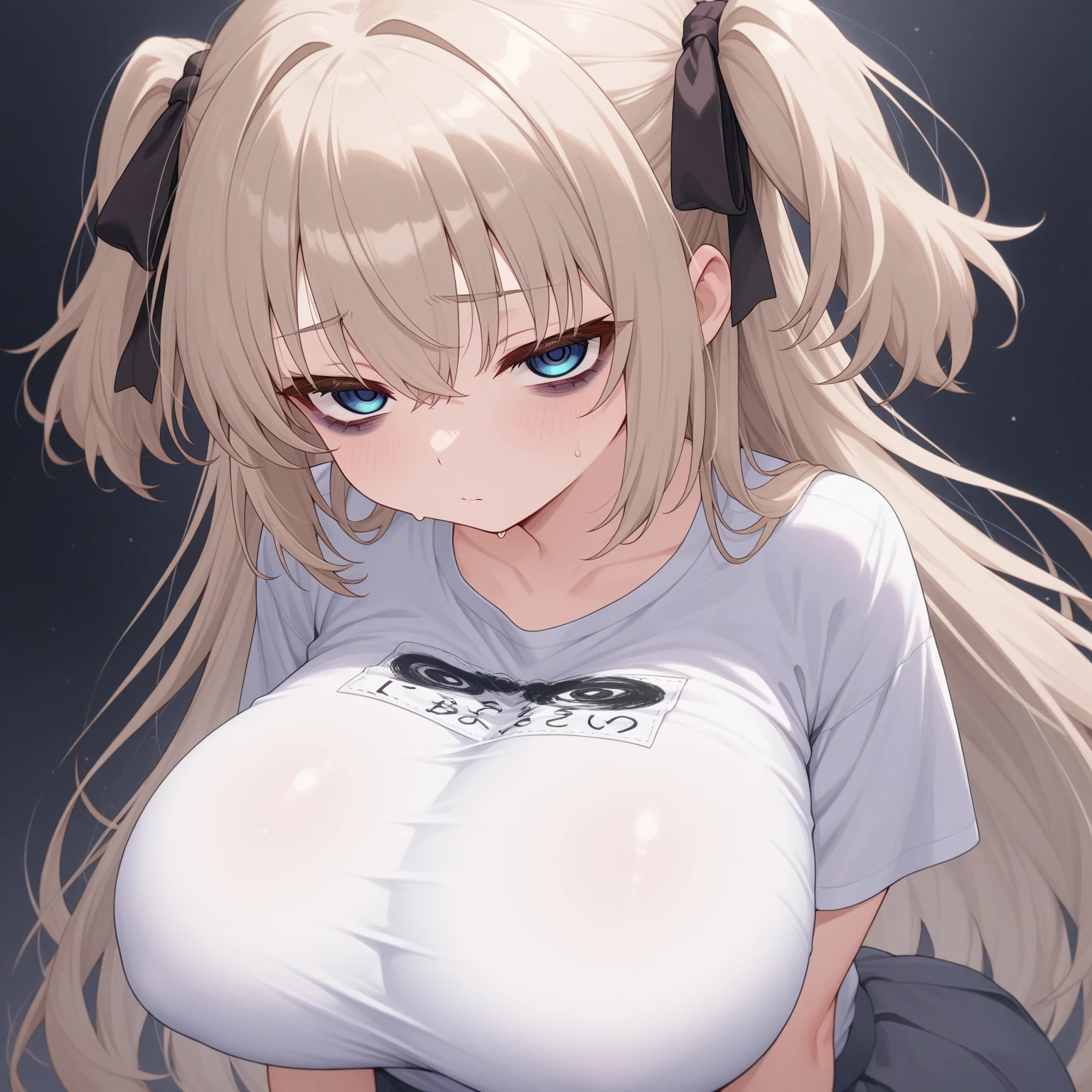 Cute beautiful girl、、Big Breasts、(Embarrassed, blushing, screaming and crying:1.4)、Tickling the armpits、Beautiful Eyes、Brown skin、Braid、upright、