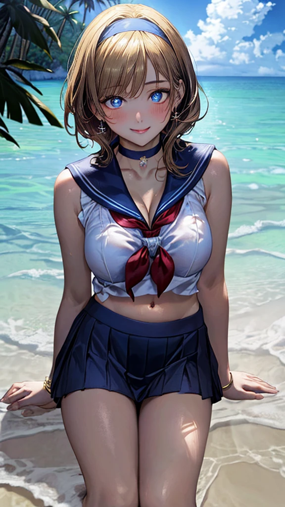 masterpiece, Highest quality), Browsing Caution,Woman posing on the beach in a micro bikini and sailor suit,Squat with legs wide open, (((Urinating:1.5))),((To pee)),anime girl Cosplay, Real life anime girls, Enchanting anime girl, Anime Goddess, Realistic Bikini, super real anime, beautiful alluring Anime Women, Brown Hair,anime barbie doll, anime Cosplay, Sailor Galaxy. beautiful, 3D Anime Real, Anime Women, Cosplay, Attractive anime woman,ponytail