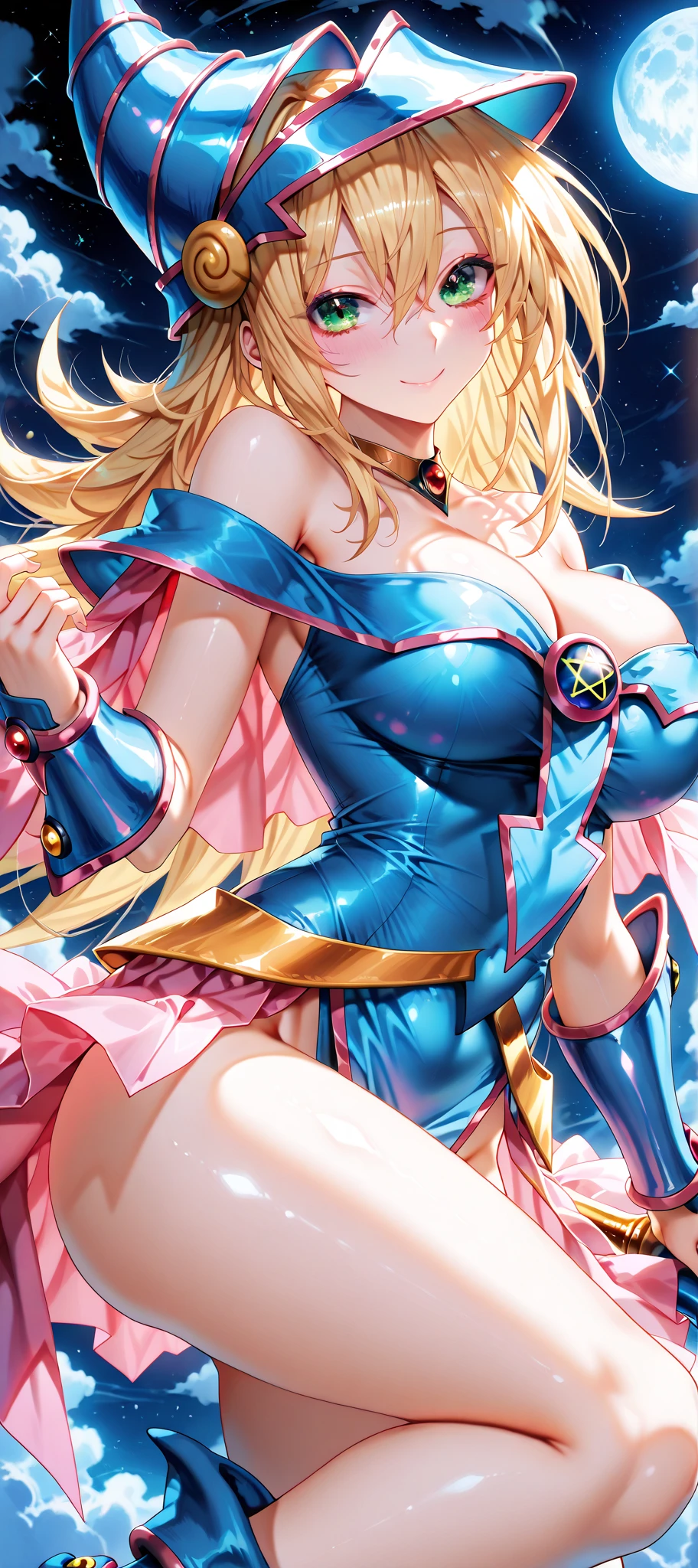 detailed illustration (side view),dynamic angle, ultra-detailed, illustration, clean line art, shading, anime, detailed eyes, detailed face, beautiful face, dramatic lighting, detailed illustration, dynamic angle, ultra-detailed, illustration, sensual face, gorgeous face, embarrassing look on face, trying to cover self,

Magic Girl, woman in her late 30’s, milf, milf in a magic girl costume, pastel pink dress, thick, plump, blue eyes, blonde hair, pear shaped body, big ass, massive sagging full tits, magical sailor girl costume, clothes too small, magical effects, magical sparkling,  baring hips