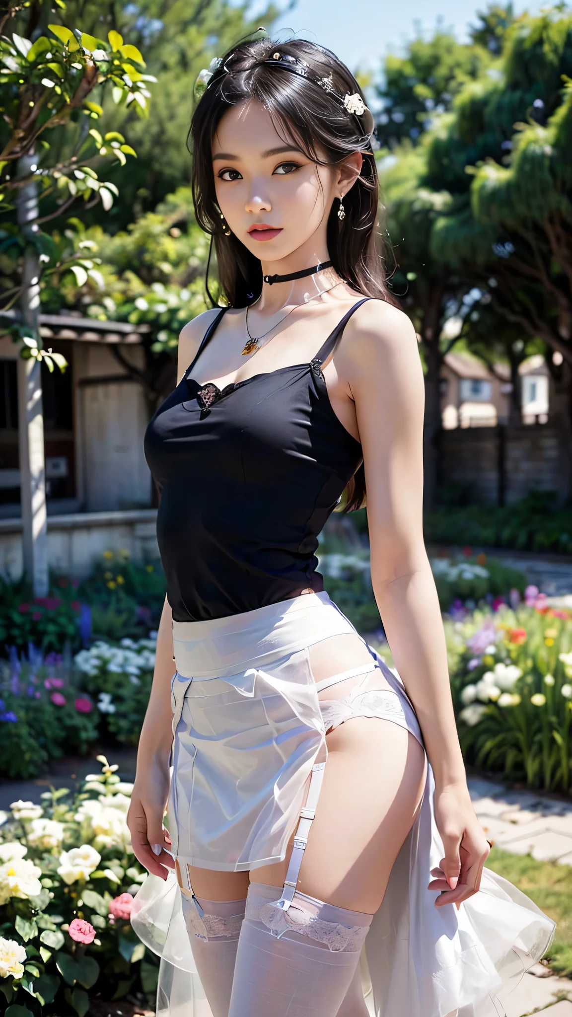 ((Bestquality)), ((a masterpiece)), (pubic detail:1.4 pcs), 3D, A beautiful pure beauty,（Crop topping:1.9）,（blue long hair:1.7）,（sandals:1.6）（barefeet:1.5）,HDR（High Dynamic Range）,ray trace,nvidia RTX,Hyper-Resolution,Unreal 5 pcs,Subsurface scattering、PBR Texture、post processed、Anisotropic Filtering、depth of ﬁeld、Maximum clarity and clarity、Multilayer Texture、Albedo And Specular Maps、Surface Coloring、Mitsu-Accurate simulation of material interactions、Perfectly proportioned proportions、octane render of the、Two-color light、large aperture、low ISO、white balance、Rule of Thirds、8K RAW、