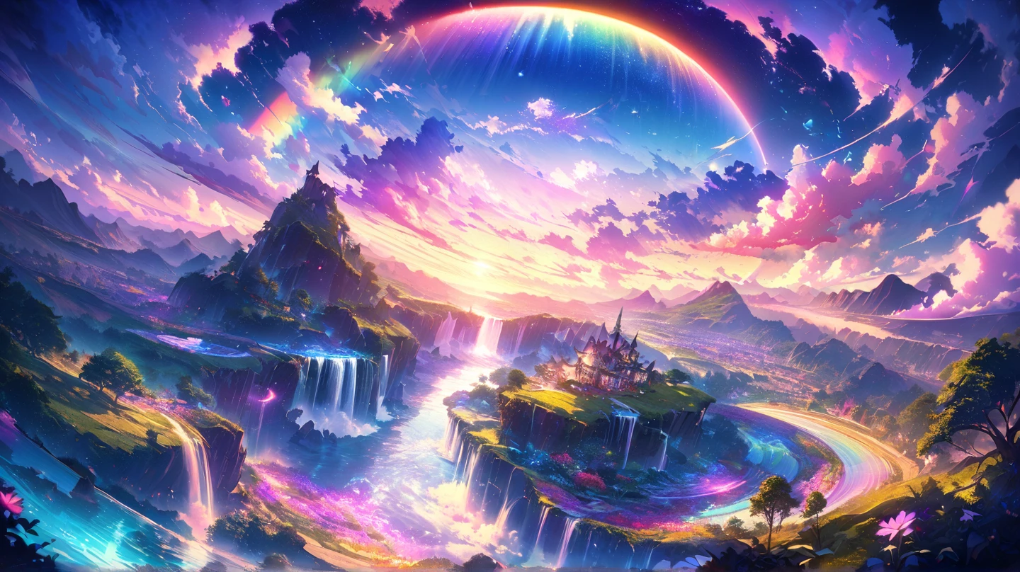 A dream world between reality and imagination,the sky is the sea,Unknown creatures