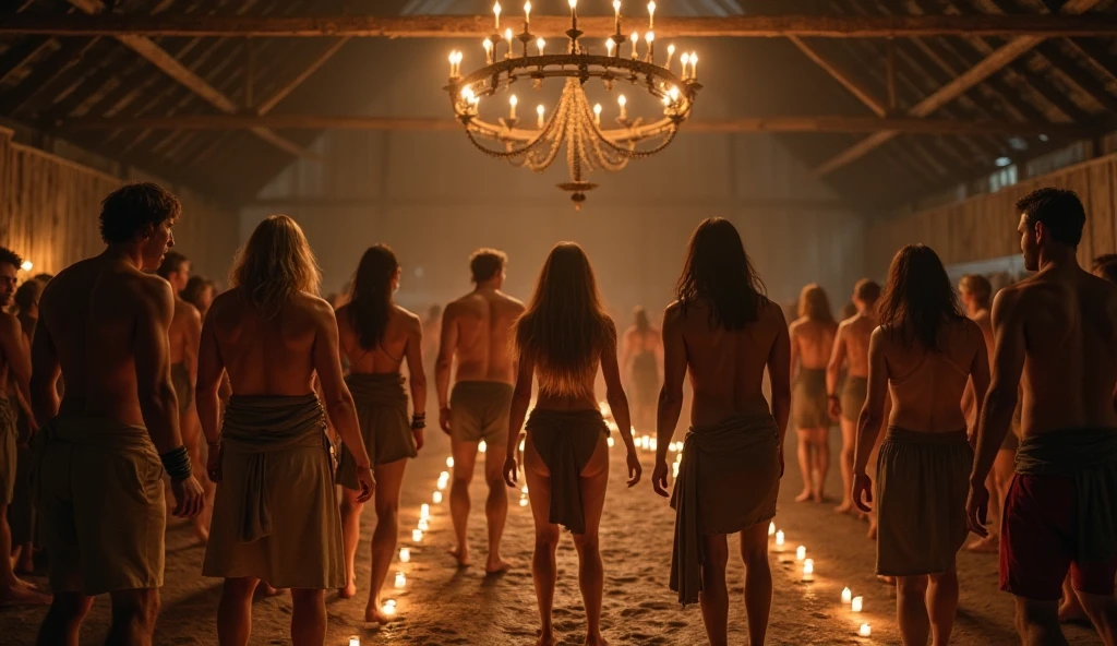 there are many man and a woman in the on the greek market, 5 womans in background, nude, naked, greek man talking, a Greek man walking and debate with another old man, another poor man sitting on floor, full body white cloak, shield, bow, sword, white hair, masculine, mature, naked, hairy torso, fantasy, intricate, elegant, highly detailed, digital painting, concept art, smooth, sharp focus, illustration, amor, helmet, sword, shield, Greek god. handsome, painted of rugged zeus and queen hera singing with lia, god of thunder, female greek god, white hair, masculine, mature, handsome, muscular, hairy torso, fantasy, intricate, elegant, highly detailed, digital painting, artstation, concept art, smooth, sharp focus, illustration, art by gaston bussiere and alphonse mucha, almost naked,chicken and dog on ground,