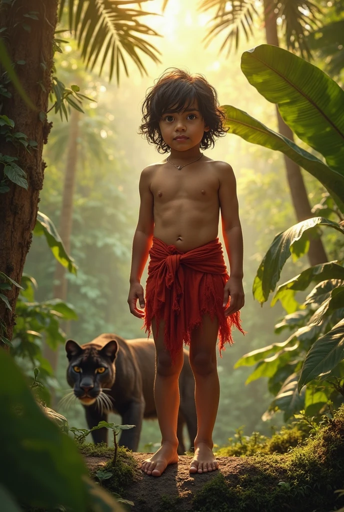 Androgynous, double eyelid, eye bags, (baby face:0.7), 14 years old, (spiky hair:1.2), very short cut, brown hair, (wolf ears:1.2), (brown skin:1.4), nude, solo, bare feet, (dirty:1.5),
(Squatting in the forest:1.0), (animal tail:1.2), (muscle:1.0),