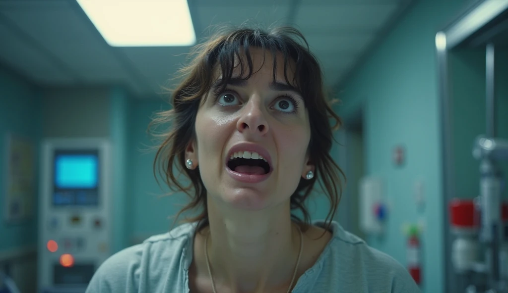 Lady Doctor horror reaction 