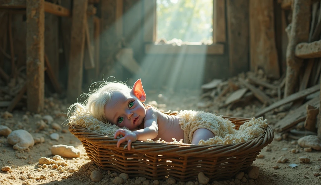 ((Masterpiece)), ((Best Quality)), 8K, HD, Super Detail, (Boy), (White dress studded with yellow gold rims), (blue skin, long hair, white hair, four eyes, golden eyes, androgynous, pointy ears, white medieval clothing, blue horns coming out of his forehead, messy bangs), (Expression closed eyes) (Sleeping in a car 1.6) (Full Body Display 1.4) The artwork is a masterpiece, with the best quality and super detail, captured in 8K HD. Photographic realistic, realistic, very detailed illustrations realistic, octane rendering