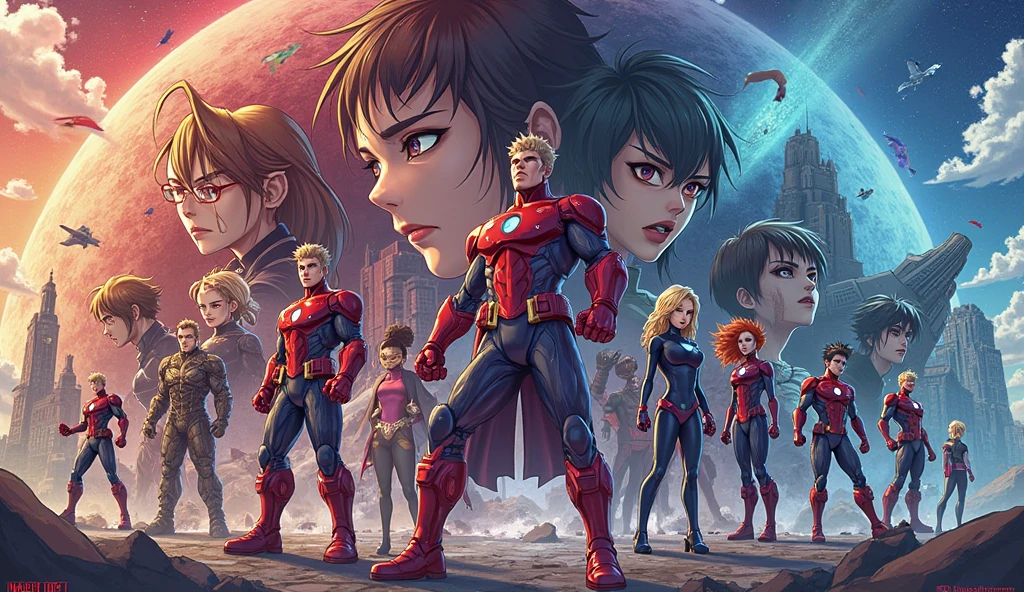 what if...? (marve), anime version, using anime characters