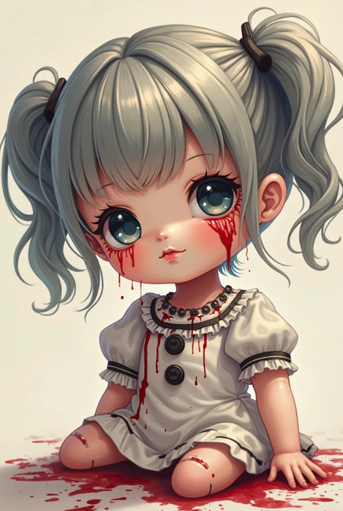 (best quality:1.21), (masterpiece:1.21), (detailed:1.1), 1girl, tf_silver_, shy, lying, on bed, full body, sweater dress, sleeveless dress, blue dress, frilled dress, dress bow, bows, sitting, burn scar, scar <lora:ray-k-style-08:0.6> <lora:sylvie_v1-000010:0.8> <lora:add_detail:1>