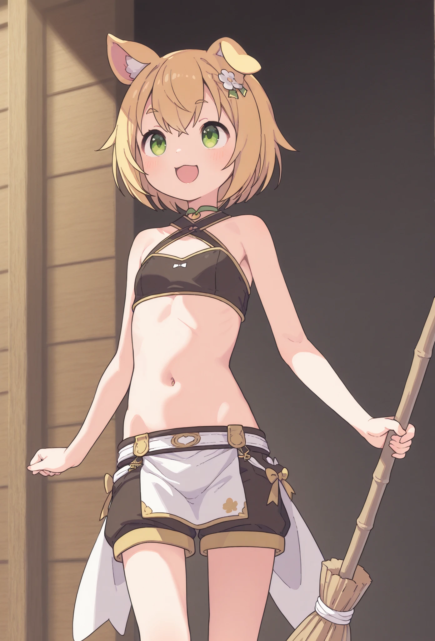 dancing nudist, Kagamine Rin、Severely torn clothes are scattered around、sandstorm、