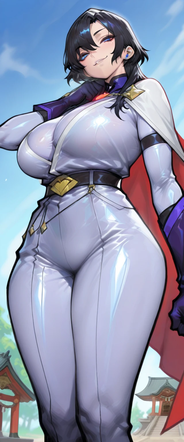 XenTAI-pos,at distance,cowboy shot,
yorha no. 2 type b,
short hair,white hair,
(gigantic breasts,wide hips,thick thighs,curvy,voluptuous:1.3),
<lora:Erect Human Penis v4:0.7>,erection,(small penis, resting testcles:1.2),
(elbow gloves,blindfold,hairband,mole under mouth,clothing cutout, fake bunny ears, leotard, puffy sleeves,juliet sleeves,feather trim, fishnet thighhighs, playboy bunny, wrist cuffs, detached collar, bowtie, crotch_cutout:1),
(post-apocalypse,ruins, abandoned city background:1),complex background,<lora:Ickpot:0.7>,