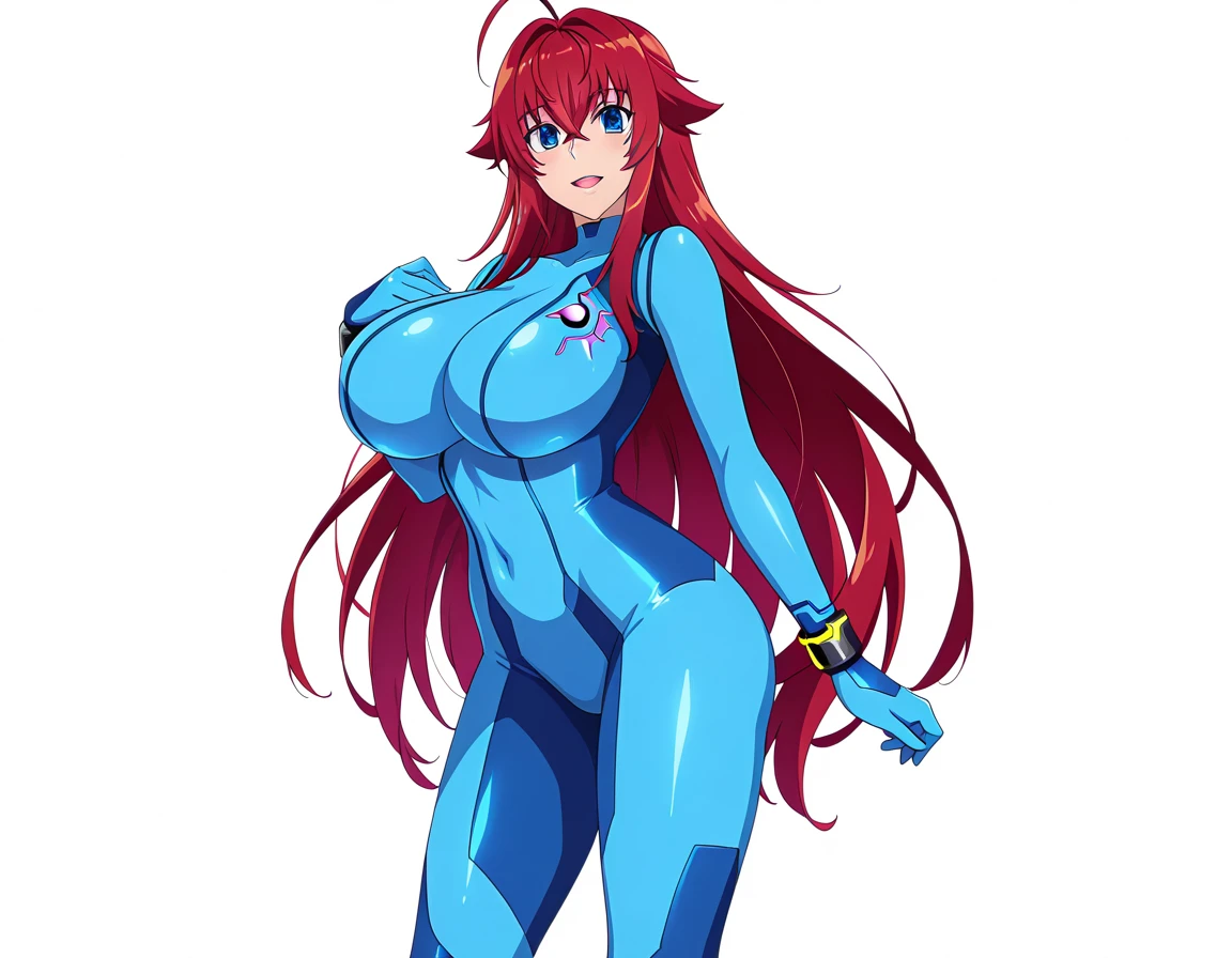 (masterpiece、top-quality:1.2)、1girl in、独奏、sabrina、huge breast, A pokémon、length hair、purple color hair、bluntbangs、red eyes、Red Sweater Dress、(white glove:1.2)、Black sash、(Black Leggings:1.1)、(body suit:1.1)、((pantyhose))、(thigh high boots)、simple background, pkmnClair, ponytail, earrings, choker, cape, blue bodysuit, blue boots, gardevoir, pokemon