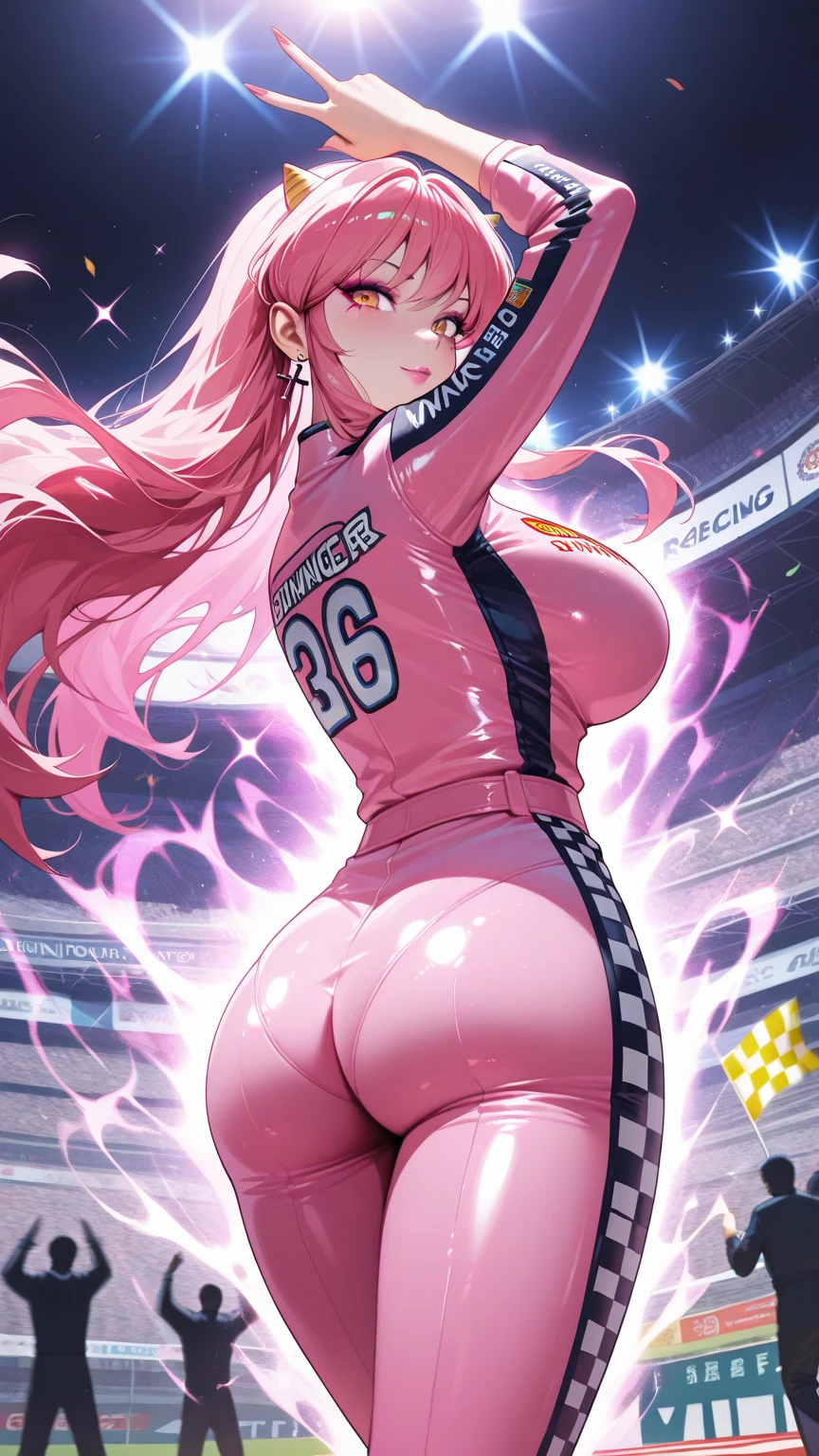 ((2girls:1.3)), ((moe style:1.3)), ((sports car:1.3)), ((futanari:1.3)), ((race queen:1.3)), ((sex:1.3)), ((hand on penis:1.3)), ((cowgirl position:1.3)), ((blush:1.3)), ((cumming:1.3)), ((orgasm:1.3)), ((erect nipples:1.3)), ((lactation:1.3)), ((penis:1.3)), ((large breasts:1.3)), ((centerfold:1.3)), ((extremely feminine:1.3)), perfect hands, ((perfect face)), ((extremely cute:1.3)), ((masterpiece)), ((8k)), ((best quality)), ((beautiful)), ((extremely detailed:1.3)) , ((absurdres)), AddXL, ((score_9:1.3)), ((score_8_up:1.3)), ((score_7_up:1.3)),