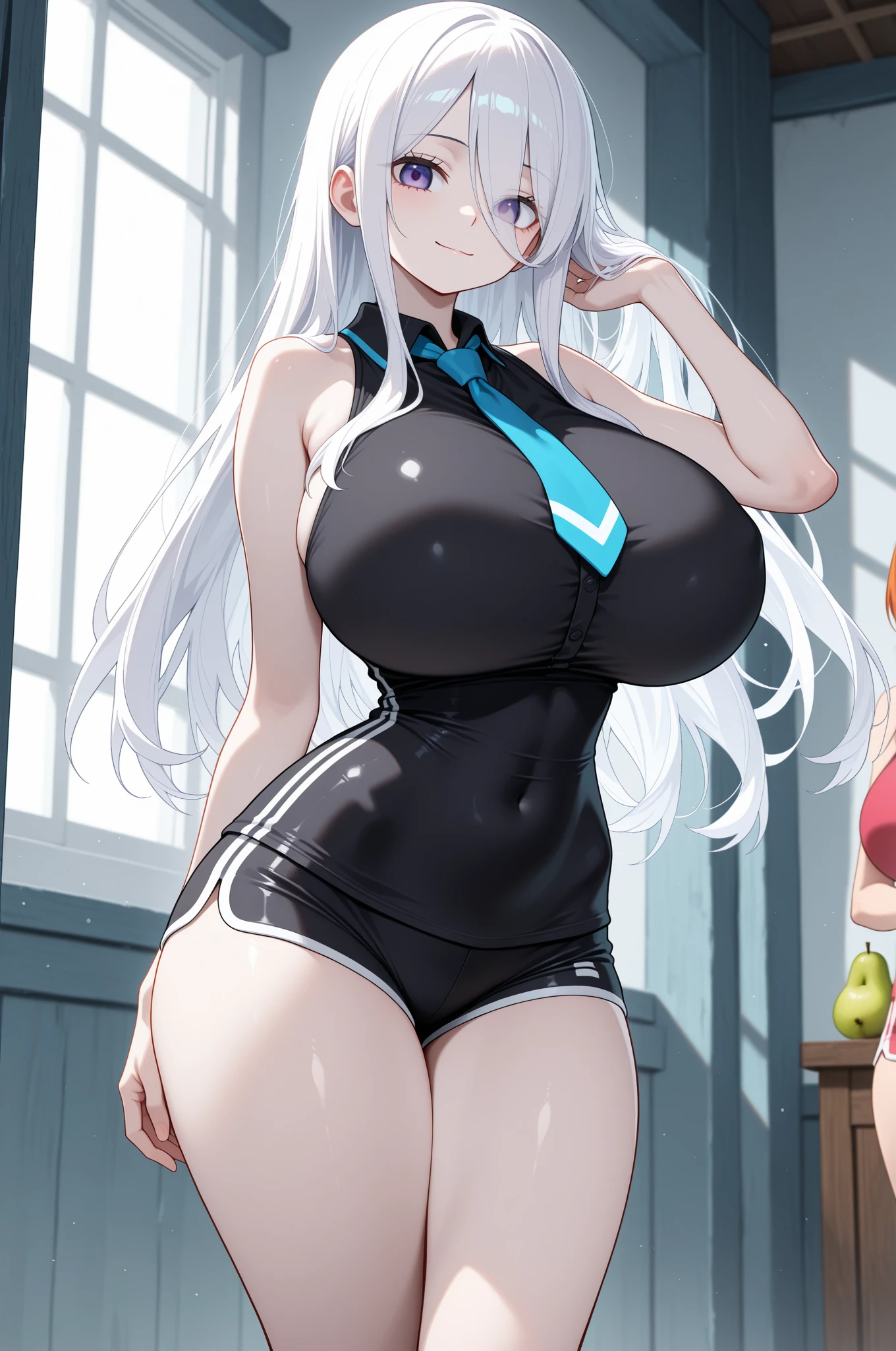 sailor suit,big breasts,girl,big breasts,super breasts,big breasts,big breasts!!,big breasts!,cleavage,thick thighs,knee high,succubus,Inma,tits,areola,emphasize the chest,titsを強調,Breasts twice the size of your head,頭より大きなtits,laugh at,female brat,huge breasts,巨大なtits,不釣り合いな大きさのtits,Disproportionately large breasts,too big breast,大きなtits,low length