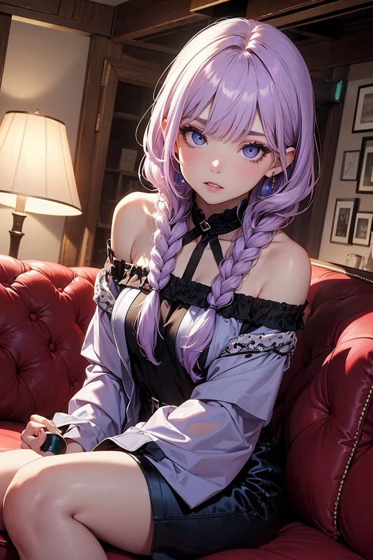 Sie soll 1,54 Be an anime character Be a girl of ca. 15 Jahren, haben zwei verschiedene Augenfarben Kitsunen Ohren, Sie soll eine schwarze undblonde strenen haben, She is said to have moon-like pupils, One eye should be purple and the other green, Sie soll ein schwarzes Oberteil tragen, sie soll ein enges halsband tragen, an dem eine Schlange als Accessoire getragen wird, Sie soll eine Schlange um ihren Arm gewickelt haben und der Kopf der Schlange soll auf ihrer Hand sein, she should have pointed ears and have a white rose in her hair, She should have a cute little snub nose, the top should accentuate her breasts, sie sollte eine graue Jogginghose tragen, die sehr locker ist, Her hair should be tied in a bun and she should wear strands, her face should look like a psycho and be slightly pale, she should have a scar on her face like Tanjiro Kamado, she should sit on the table in a classroom and there should be a book next to her, Ihre Schultern sollten frei sein und du solltest ein Schlangen-Tattoo sehen, Sie sollten eine violette Aura haben, Im Hintergrund des Klassenzimmers sollen viele Menschen sitzen, She is said to have a birthmark above her mouth, Sie sollein Bauchpiercing und ein Nasenpiercing haben
