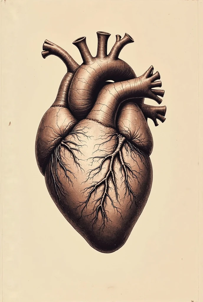 intricate illustration of  alien heart, arcane labels, viscera, art by anatomical-illustration, modelshoot style