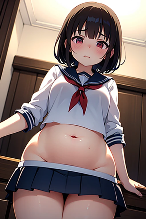 Have cat ears、work、Looks very painful、Small face、、Very embarrassed look、Big Breasts、Very impatient、Trembling、Sweating、Are pregnant、disease、abdomen、Fixed、abdomen、Wearing underwear、Show your belly、One Girl
