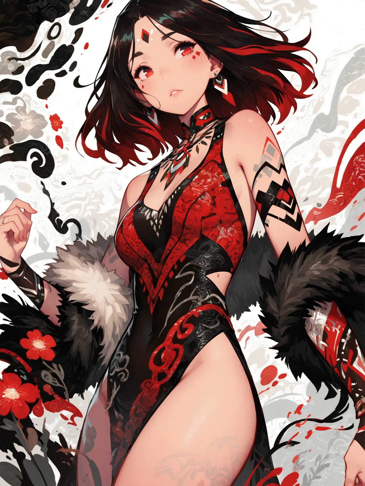 ((best quality)), ((masterpiece)), (detailed), 1 fairy girl, off-shoulder sweater, a fairy, fairy girl, winged pixie girl, girl fairy, various different types of insect wings, small breasts, NSFW,tentacle-like vines, Covered with tentacles, encoiled by tentacles, Tentacles around the body, many tentacles, captured by tentacles, bound by tentacles, trapped by tentacles, Fine details,Tentacled,Tied with tentacles, roaming tentacles, drooling,Crying,horrified expression, panic, fight for survival, helplessness, Detailed body,Full limbs,NSFW, being pulled into a flower, wild environment, jungle, terrifying floral environment, horrific nature, predatory flora, fairy catcher, fairy trapper, fairy catcher plant, tentacle-like vines, fairy trapper-plant, fairy catcher flower, tentacle-like vines, fairy trapper-flower inspired by carnivorous plants; a plant occupying the equivelant evolutionary niche as a spider would