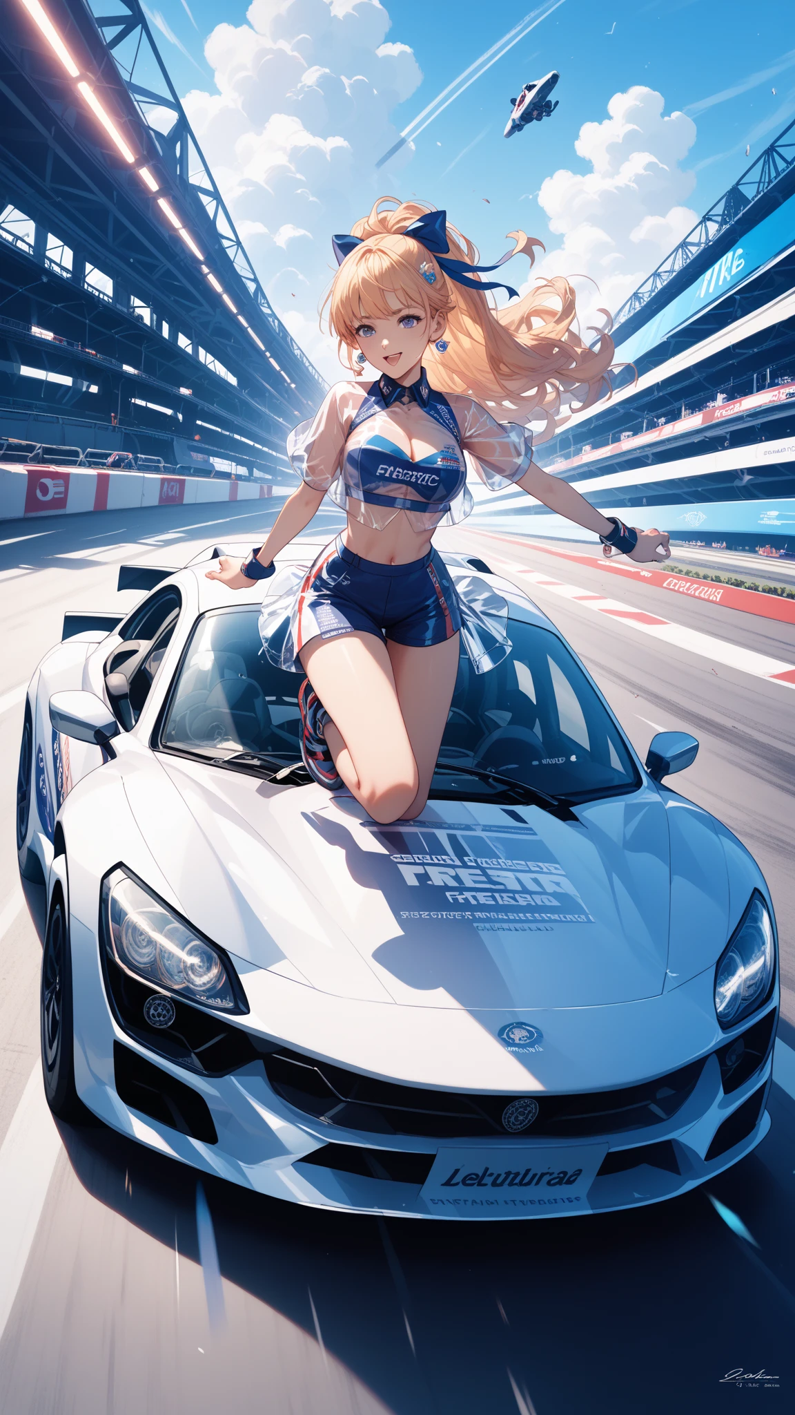 ((Russian girls, adults, big breasts, small head)), night lights, moon, neon lights, car headlights, (perfect body: 1.1), (ponytail: 1.2), full body shot, crowded streets, ((wearing a modern dress (tight and wet and transparent)), (miniskirts, car encounters)), (very detailed CG 8k wallpaper), (very delicate and beautiful), (masterpiece), ( Best Quality: 1.0), (Ultra High Definition: 1.0), Beautiful Lighting, Steep Nipples, Camel Toe, Perfect Lightning Bolt, Pulling Skirt, Realistic Shadows, [High Resolution], Detailed Skin, Ultra Detailed, Mole, Angle Dynamic, Composition Looking Up from Below, White Panties, Navel Out, Right Knee Upright, --auto