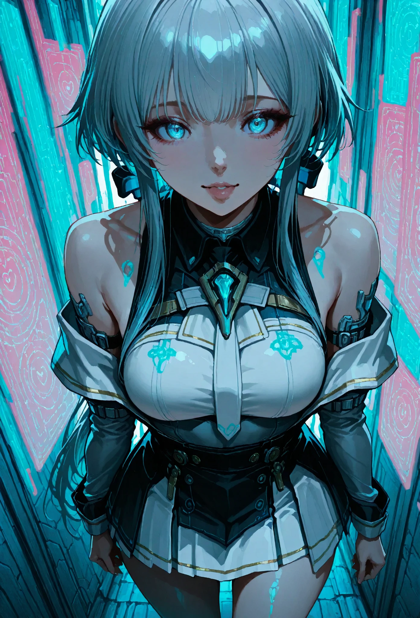 the anime illustration captures a ghostly image of a beautiful ghost girl, she is crying, she is ethereal AND transparent. The image is a beautifully detailed digital painting that showcases intricate textures and cinematic lighting effects. The spectral entity appears both horror and mysterious, perfectly reflecting the eerie atmosphere of a horror movie. This high-quality artwork expertly balances realism and fantasy, immersing viewers in the otherworldly presence of the ghostly figure.